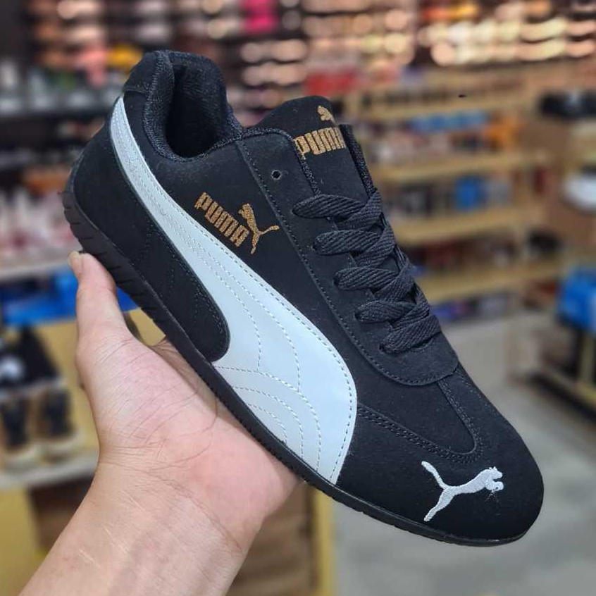 Puma Speedcat OG Black White Ukuran 40-45. BNIB Bruno Snavera Sneakers Outlet