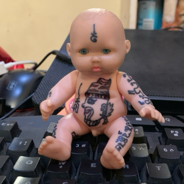 Reborn doll boneka bayi lukthep lucu