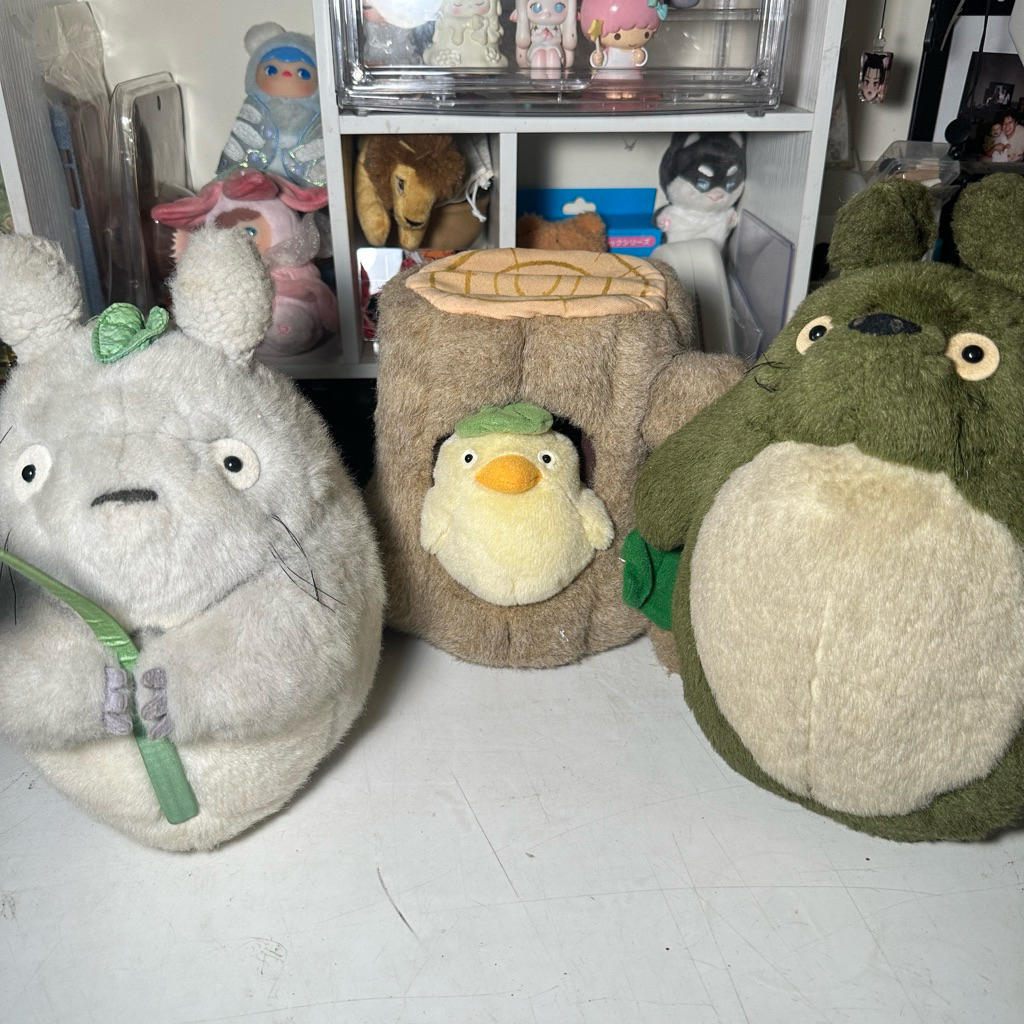 doll boneka plush ghibli studio totoro sun arrow pohon tree bebek japan original