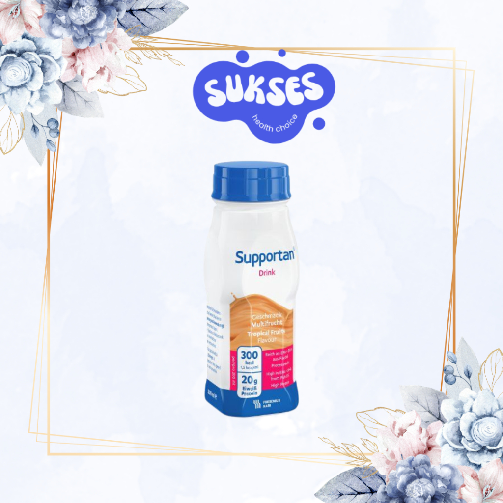 SUPPORTAN DRINK TROPICAL FRUIT 200 ML BOTOL
