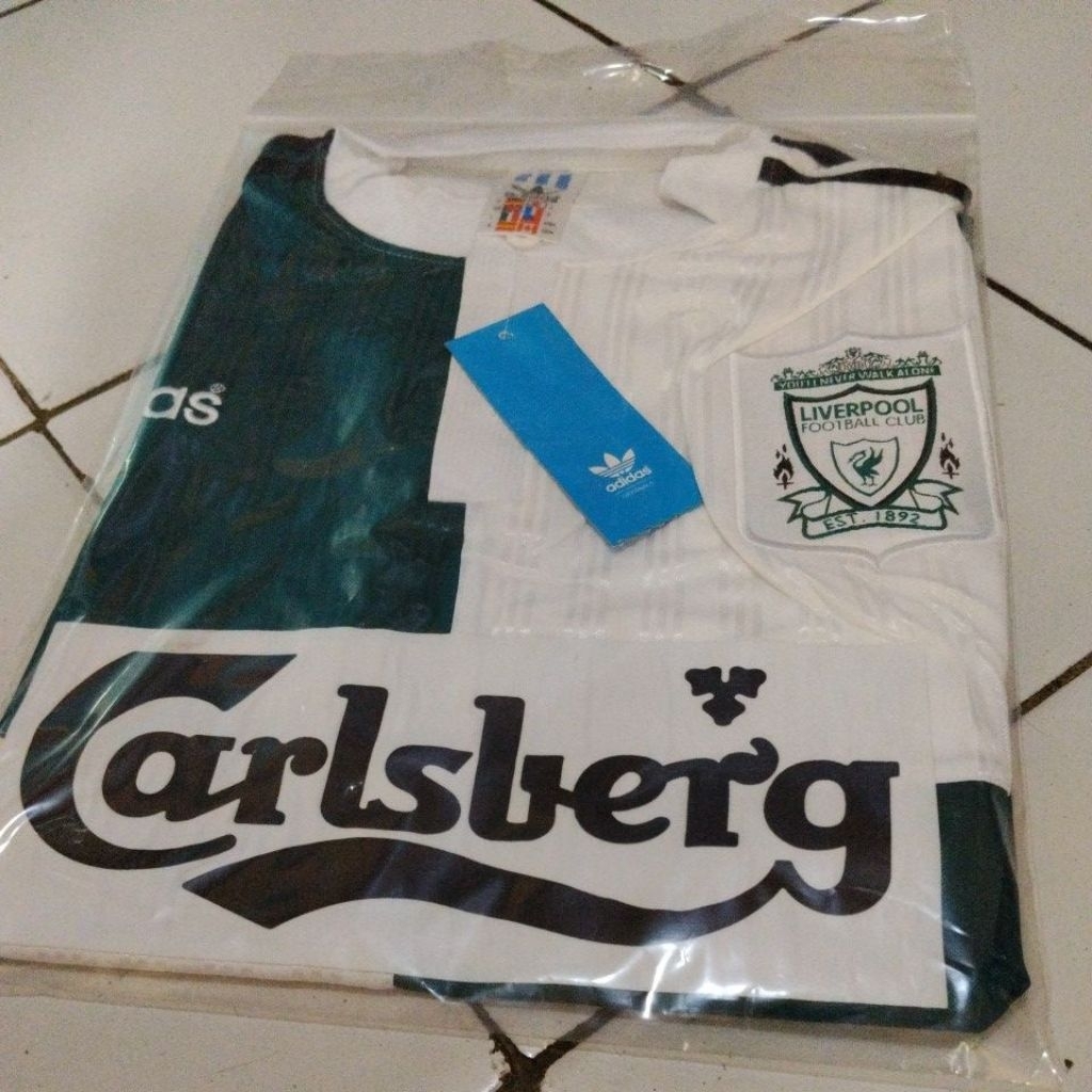 Jersey Bola liverpool RETRO 1995-1996 away
