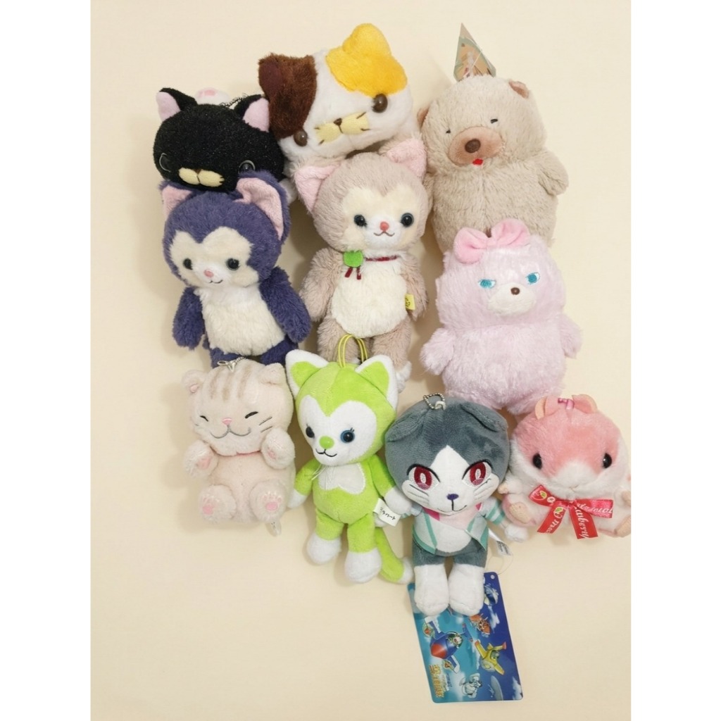 Gantungan Kunci Campur Amuse Amufun Mukkun Neko Kucing Cat