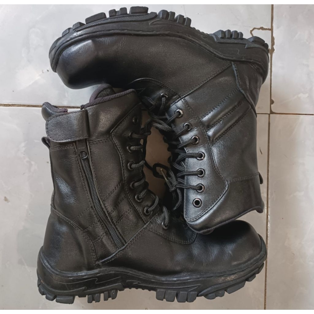 Sepatu PDL resleting 41, ORI second