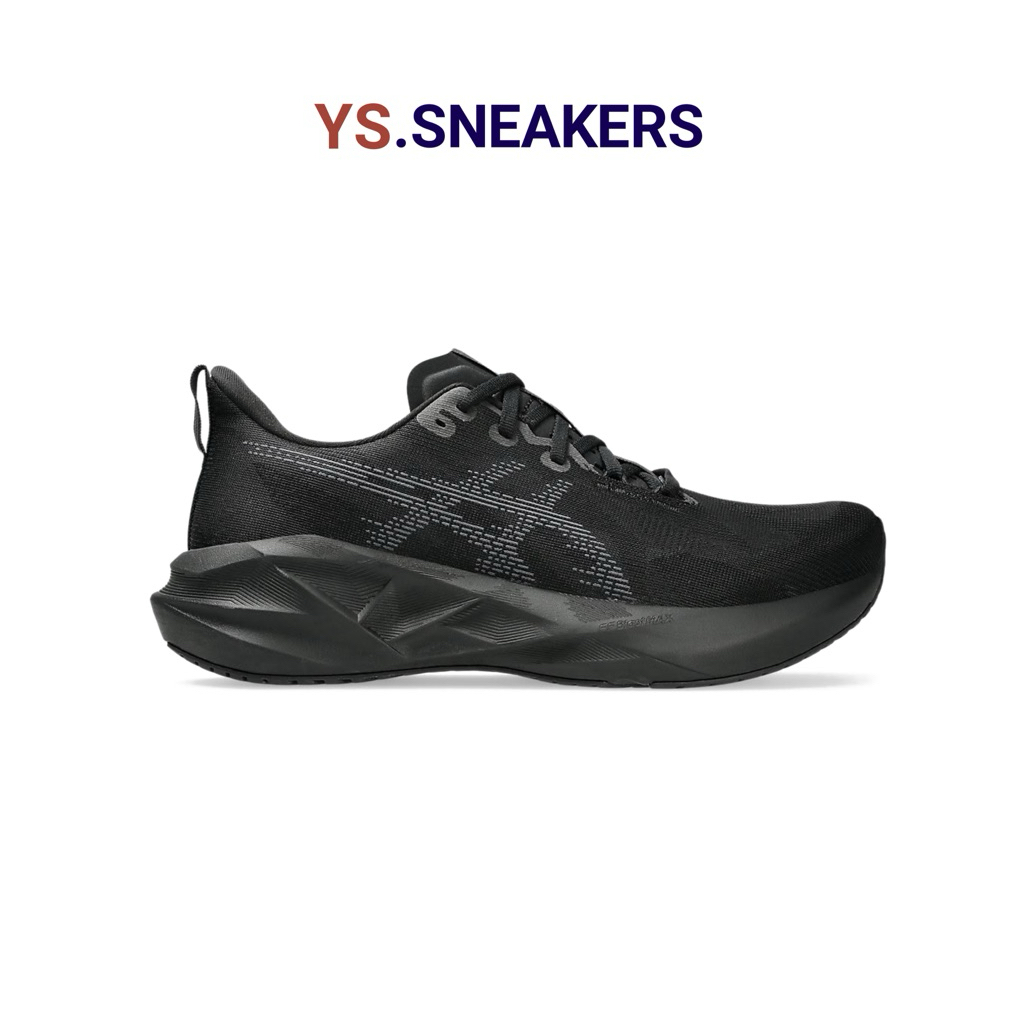 Sepatu Olahraga Asics Novablast 5 Black Running Pria