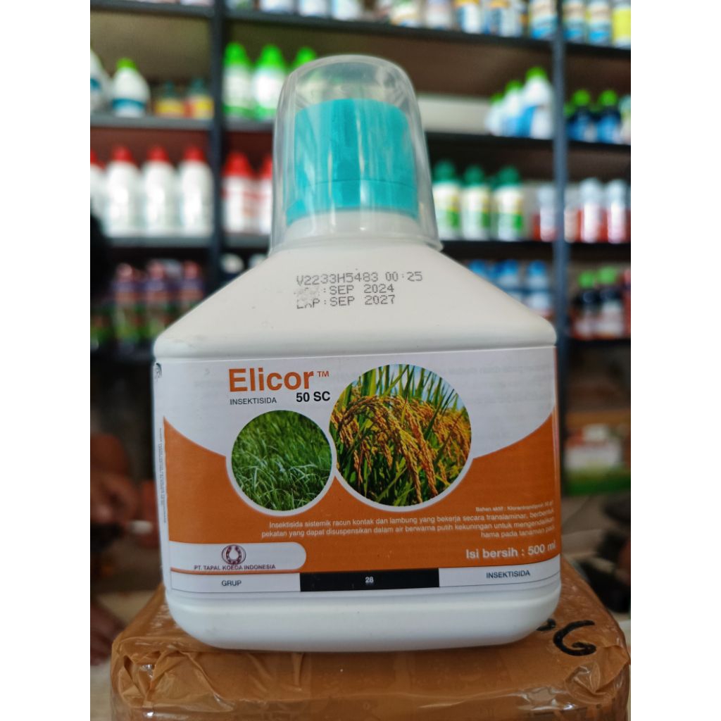 INSEKTISIDA ELICOR 50sc isi 500ml bahan aktif yang sama dengan PREVATHON.