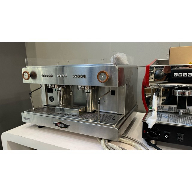Wega Pegaso 2 grup Stainless Wood Espresso Machine - Mesin Kopi Komersial Second