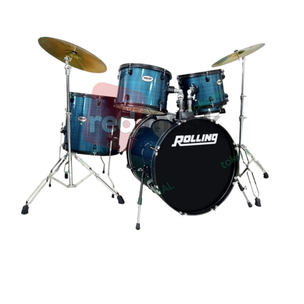 Drum Set Akustik Rolling JB-1026 Drum Akustik JB1026 Original