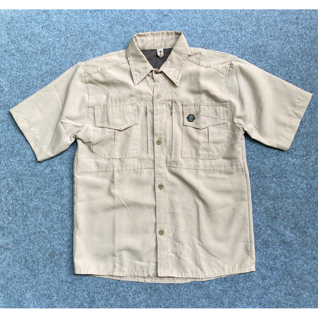 Kemeja Tactical M-Tac Pria Cream