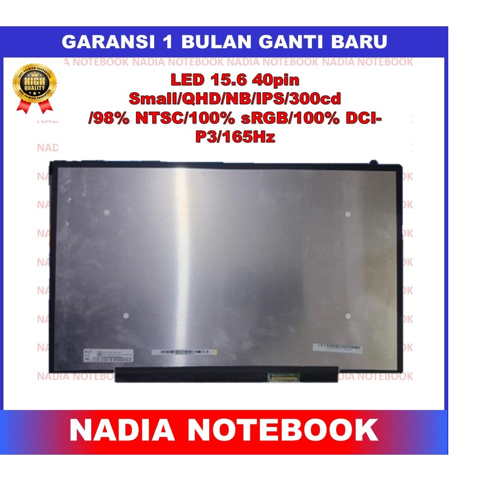 LCD LED NE156QHM-NY1 V8.0 NE156QHM-NY2 15.6 15 Inch 40 Pin 40pin Small Quad HD QHD IPS 300cd 100% RG