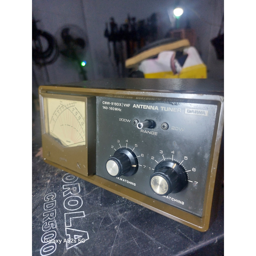 DAIWA CNW-919 Dx ANTENNA TUNER 200 WATT SWR TUNER DAIWA CNW 919Dx NORMAL DAN MULUS DaiwaCNW