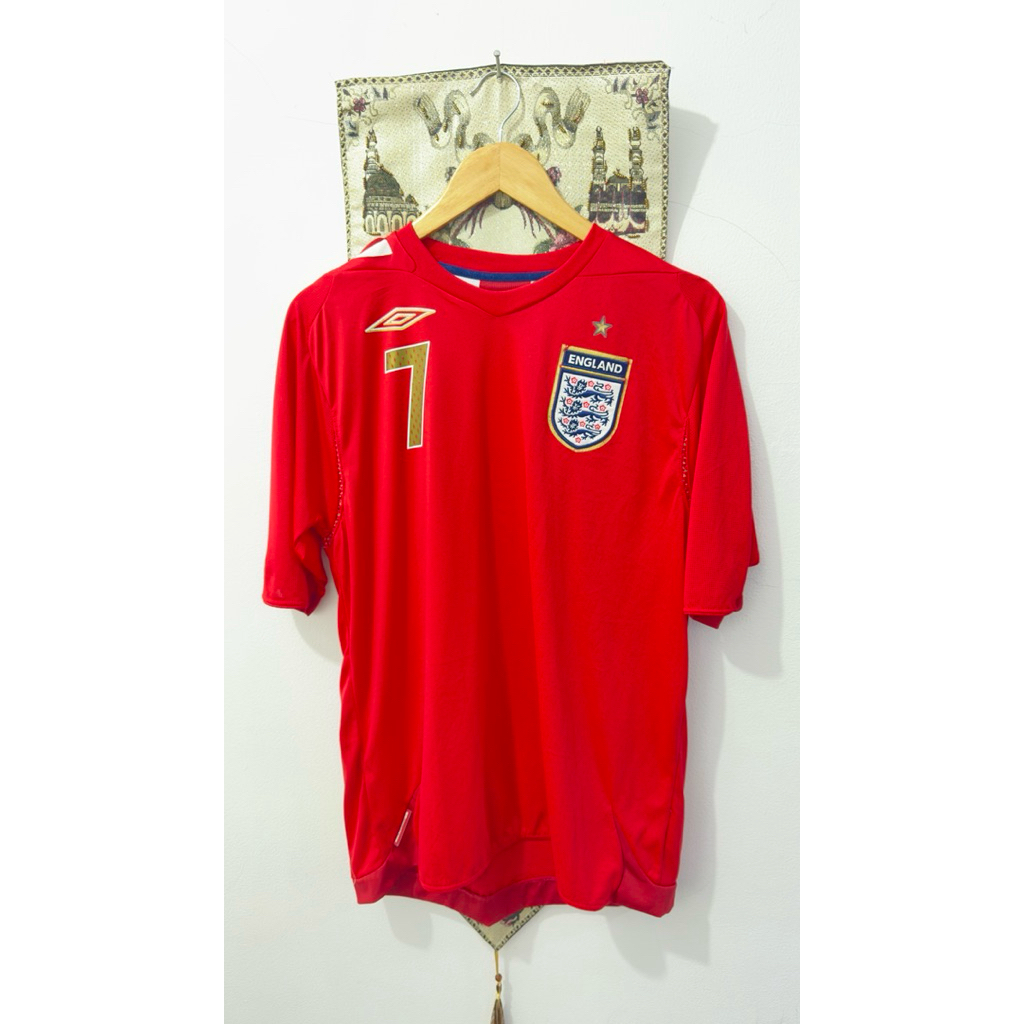 JERSEY INGGRIS 2006 AWAY NNS BECKHAM