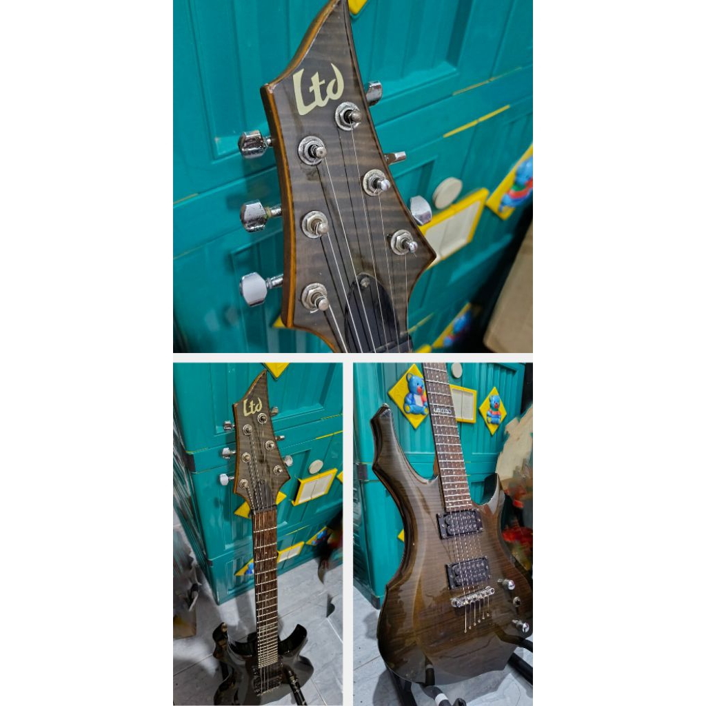 Gitar Listrik LTD ESP F-100FM KOREA