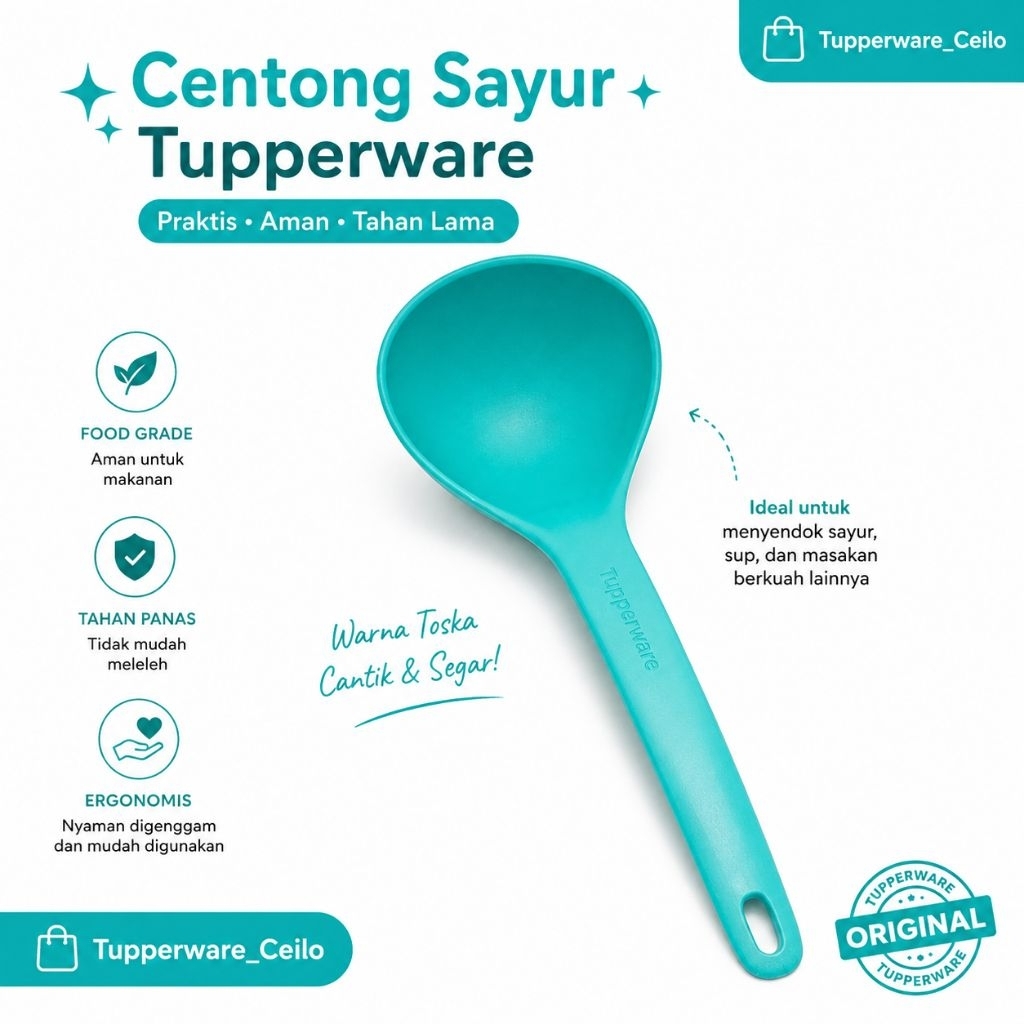 Centong Sayur Tupperware
