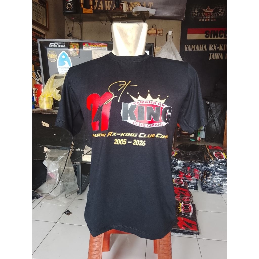 Kaos Motor RX King Anniversary YRCC 21st Byankerok STYLE YRCC SPECIAL EDITION