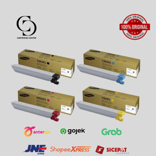 TONER SAMSUNG CLT-K808S / CLT-C808S / CLT-M808S / CLT-Y808S ORIGINAL FOR PRINTER SL-X4250LX & SL-X43
