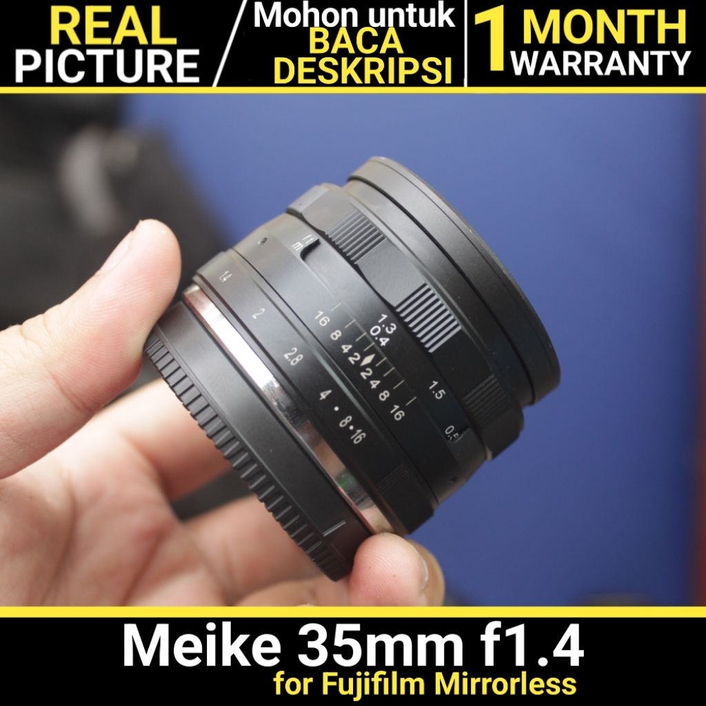 Meike 35mm f1.4 for Fujifilm Mirrorless BEKAS