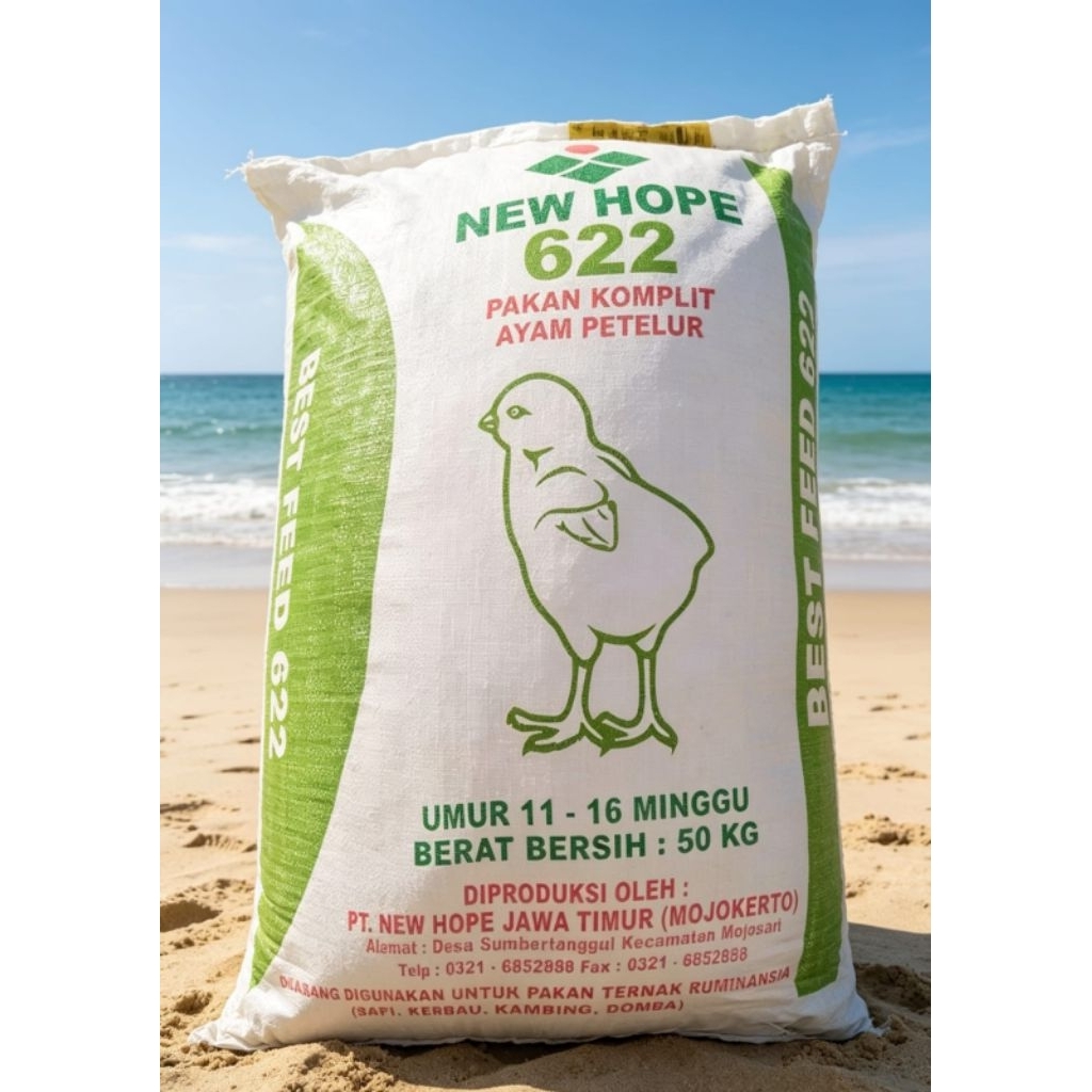 New hope 622 pakan komplit ayam petelur