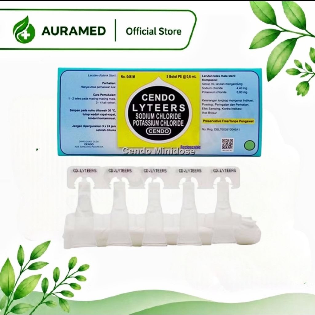 cendo lLYTEER MINIDOSE ISI 5 AMPUL
