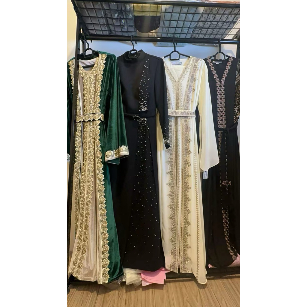 Abaya Mesir Original Premium | Gamis Arab Wanita Syari Elegan dan Nyaman
