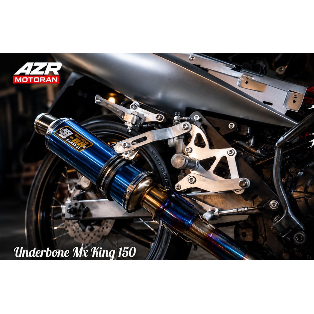 Underbone Mx King 150 Footstep Underbone Mx New Breket Underbone Mx King