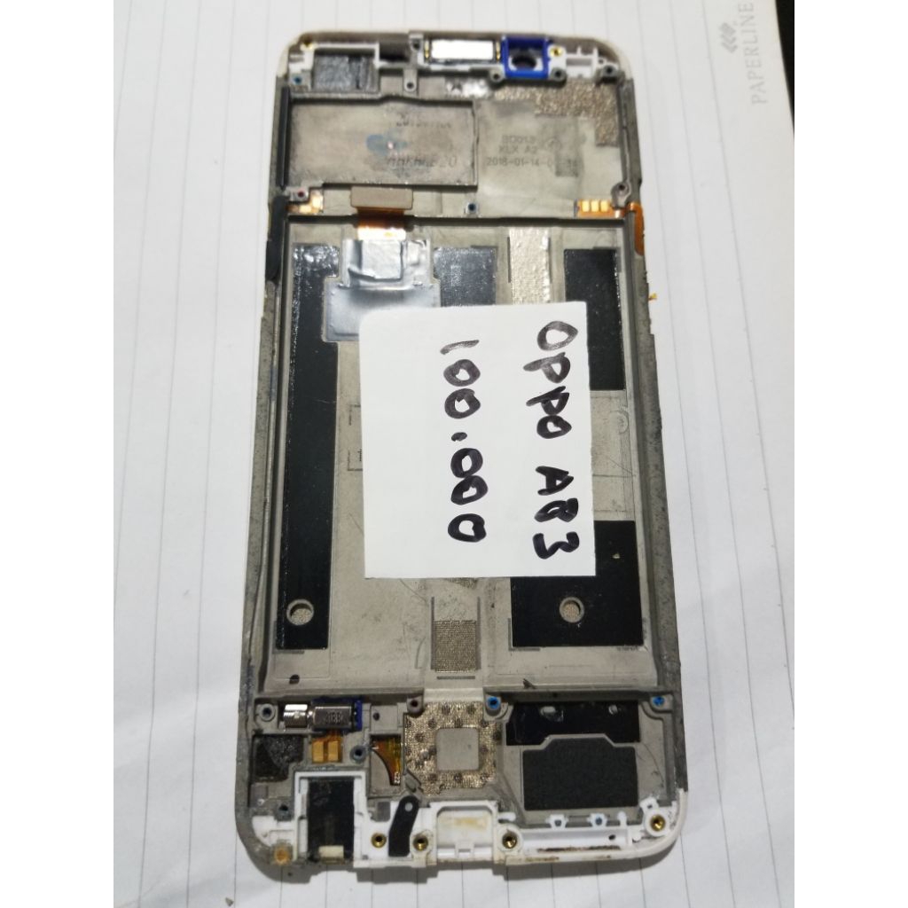 lcd oppo a83 original cabutan