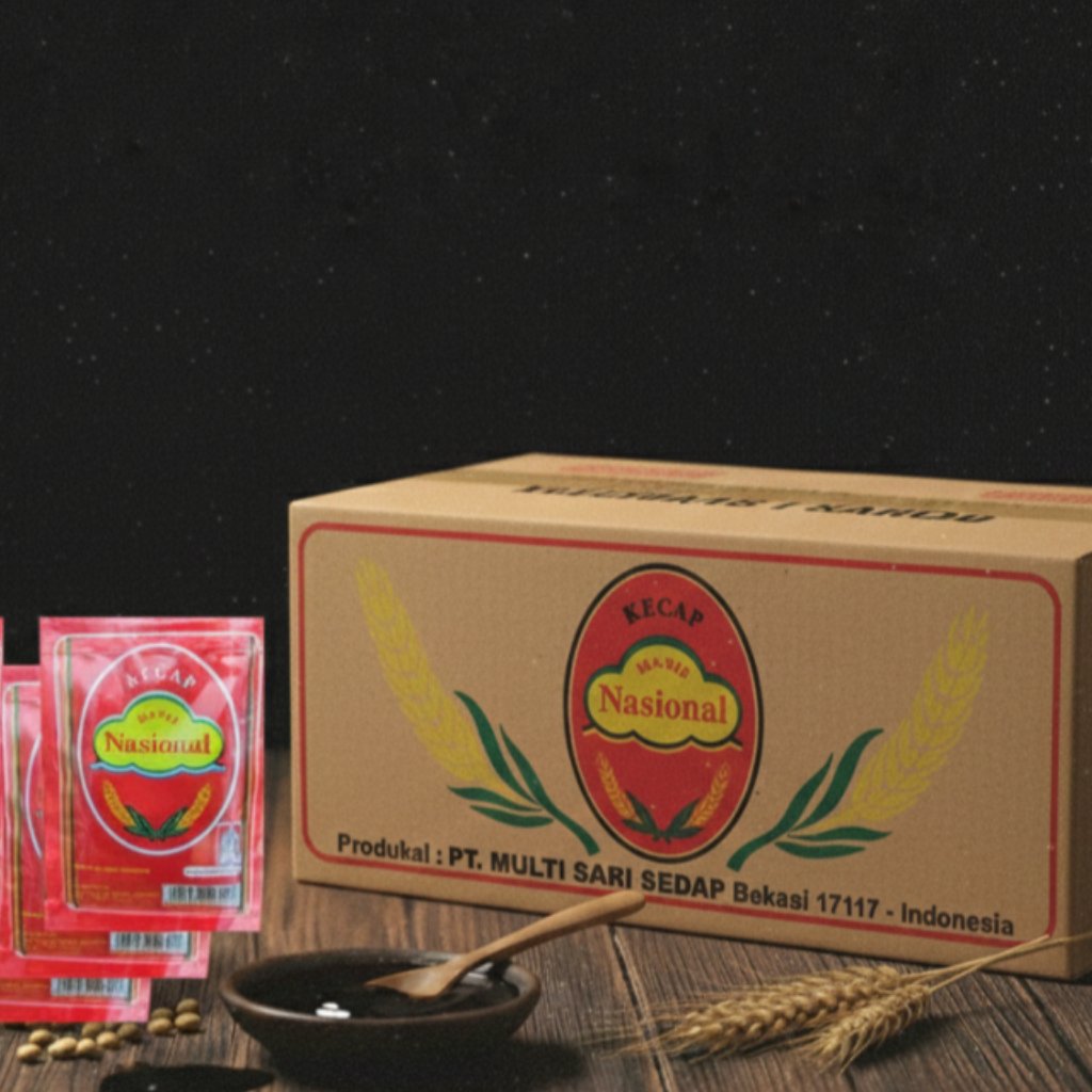 Kecap Manis Nasional Sachet 16gr - Kecap Kental Gurih Praktis
