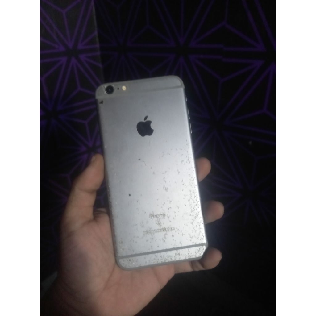 iphone 6 s plus 64gb minus lcd, baterai baru icloud kosong