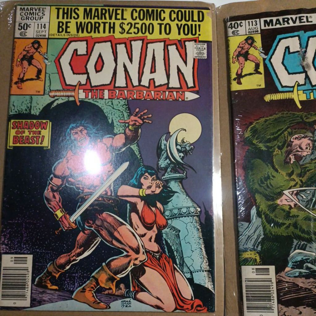 [Vintage] Conan the Barbarian #113 #114