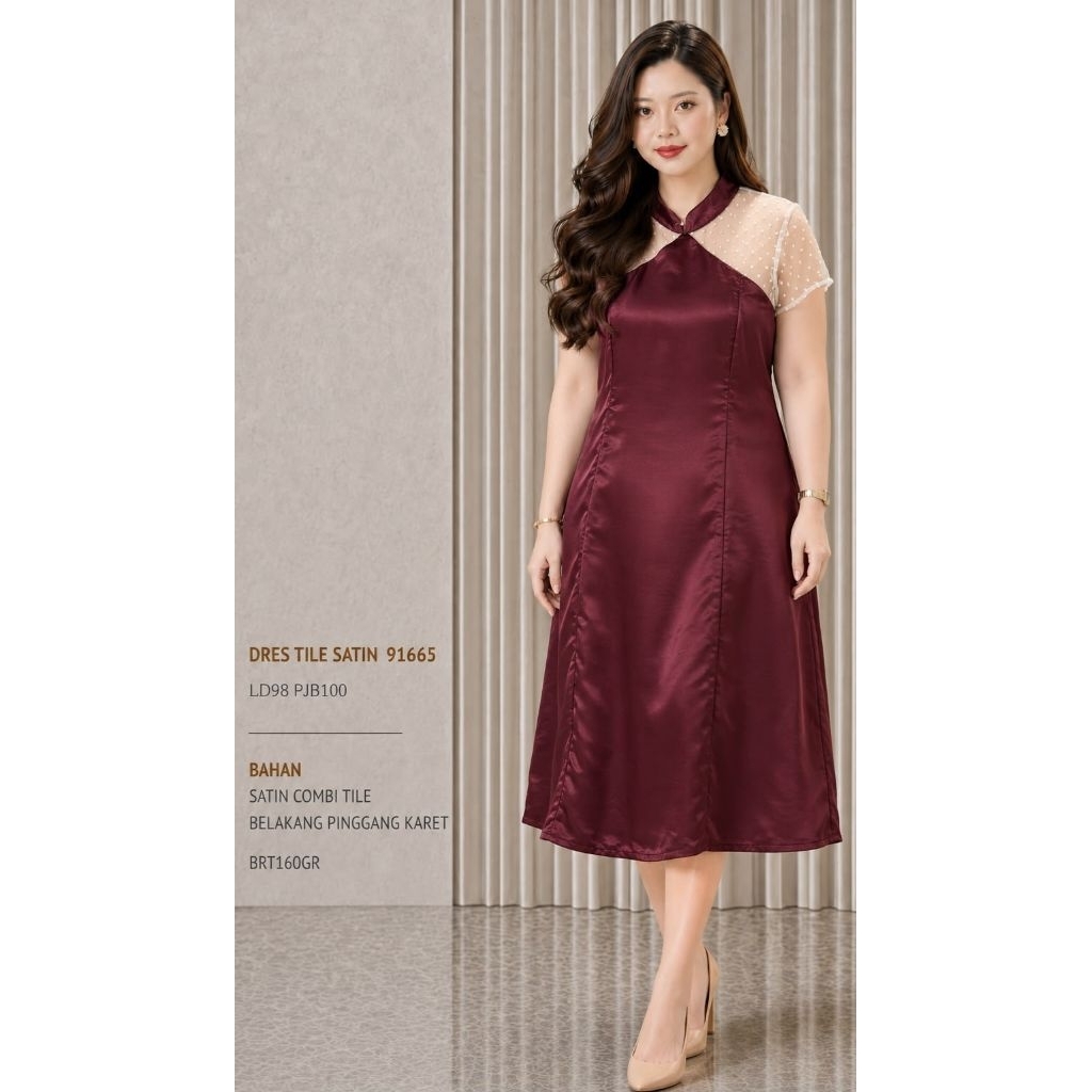 DRES TILE SATIN 91665 BANGKOK DRES TILE SATIN 91665 DRES TILE SATIN 91665