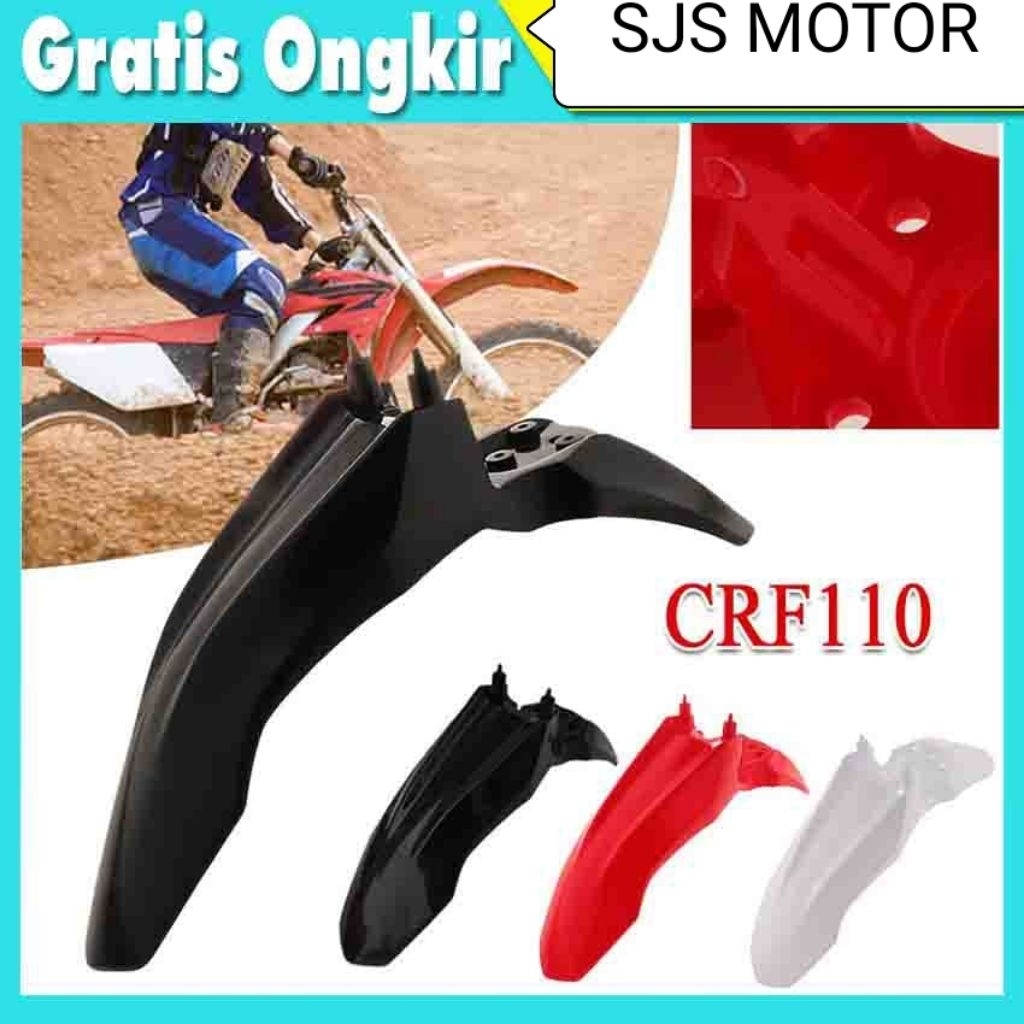 Spakbor Depan CRF 110, Front Fender Supermoto Minimoto Mini Trail CRF110  SPAKBOR CRF 110 NEW SPAKBO