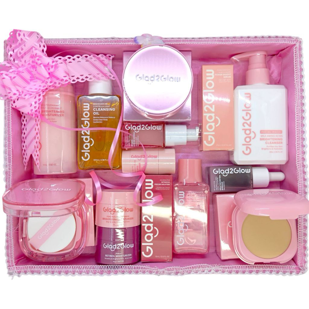 Glad2Glow Big Size Skincare 1 paket