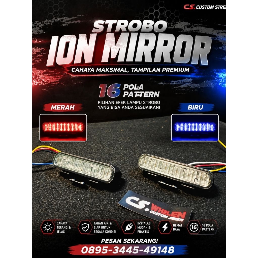 WHELEN ION Mirror Strobe 18 watt