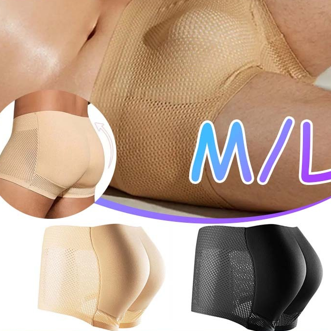 Boxer Pria Pembentuk Bokong Busa Pantat Montok Celana Dalam Jala Bernapas Nyaman Celana Dalam Seksi