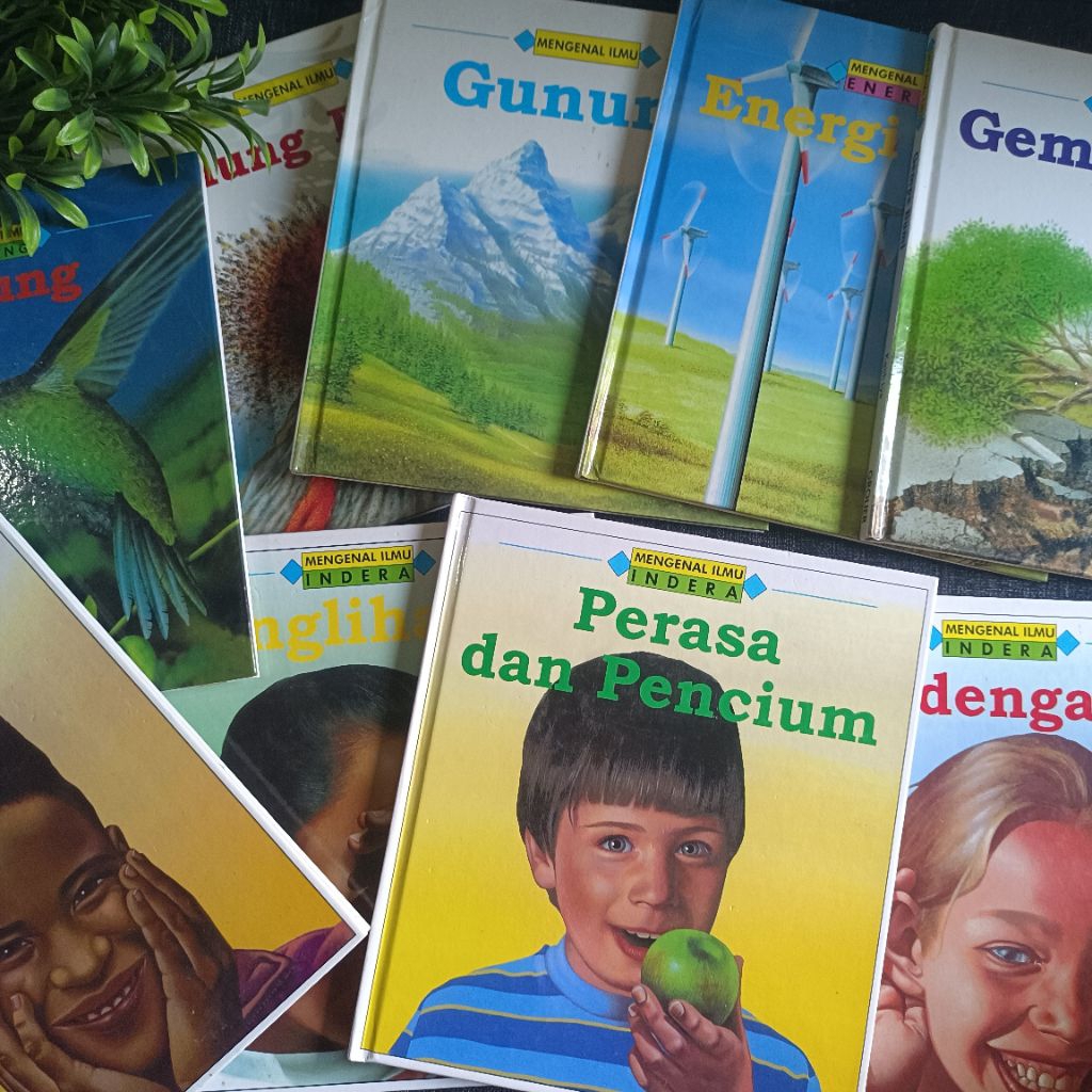 seri mengenal ilmu || tubuh || indera || binatang || hard cover