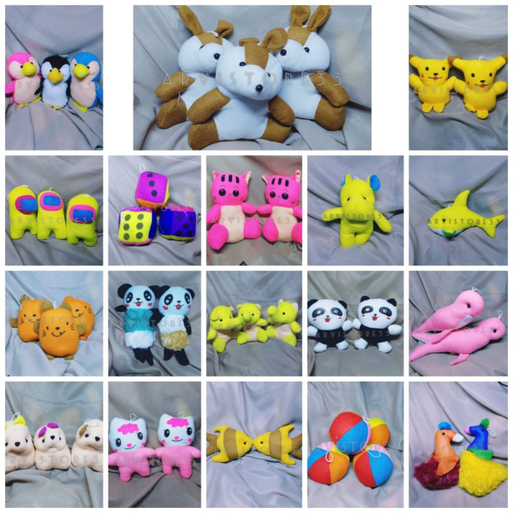 BONEKA ISI MESIN CAPIT 100 / BONEKA LUCU/BONEKA ISI MESIN CAPIT