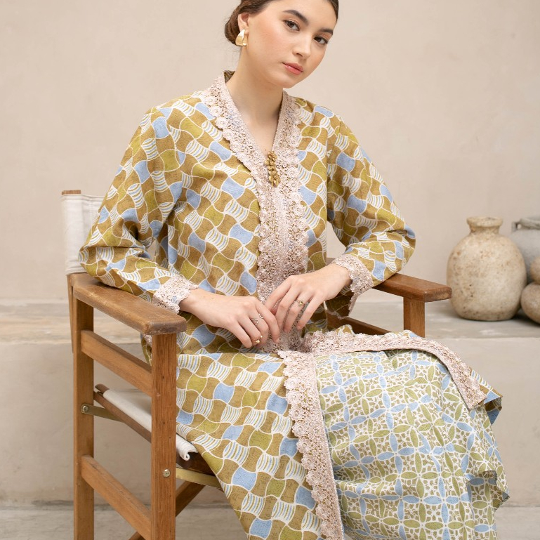 Adara Batik Set - Atasan Batik Wanita Atasan dan Rok Batik Lilit