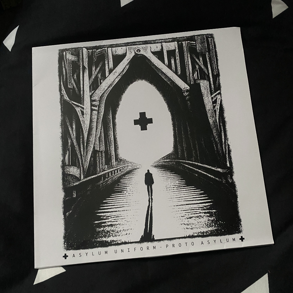 VINYL/PIRINGAN HITAM ASYLUM UNIFORM - PROTO ASYLUM