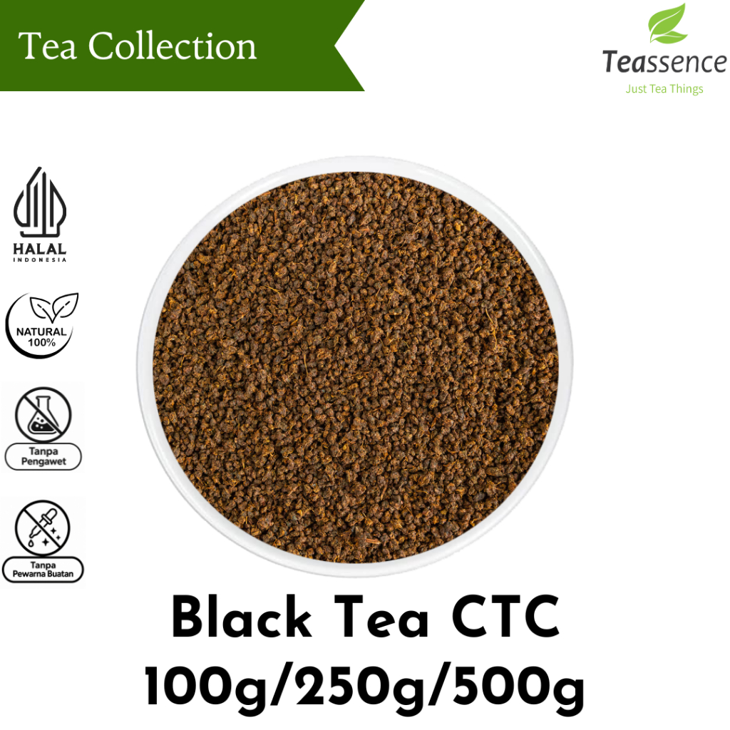 Black Tea CTC Indonesia / Teh Hitam CTC Indonesia / Teh Hitam CTC /  Teh Tarik / Chai Latte /Milk Te
