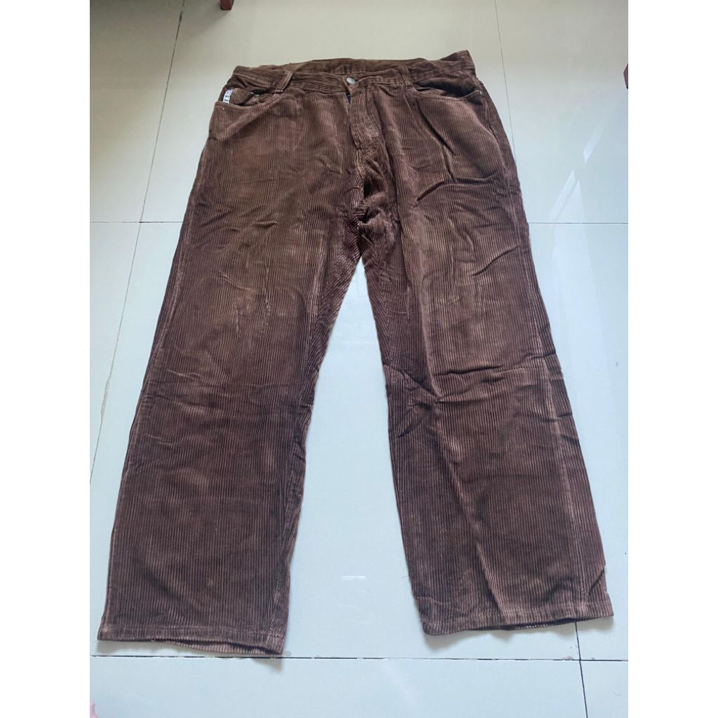 Celana Corduroy Preloved Long Pants Corduroy
