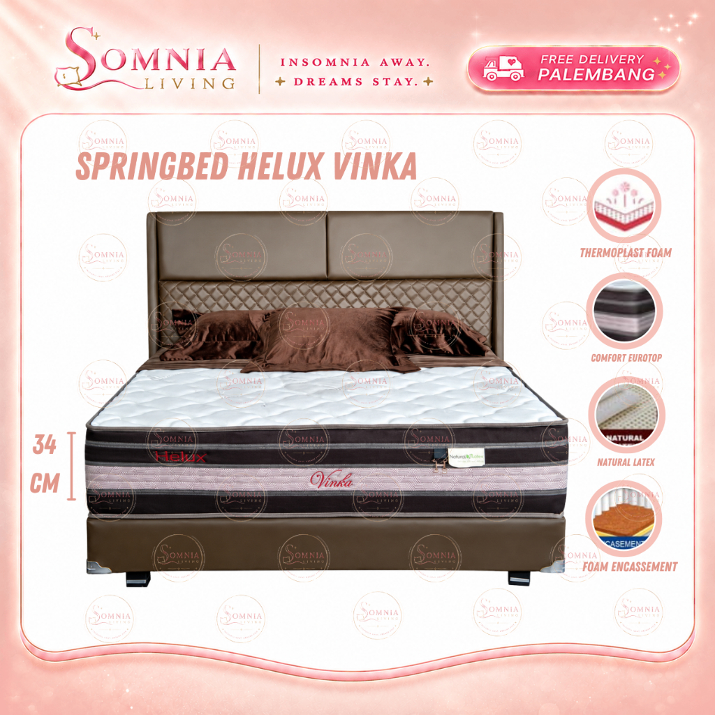 Springbed Helux Vinka | Matras Kasur Springbed Helux Murah Palembang | Furniture Murah Palembang
