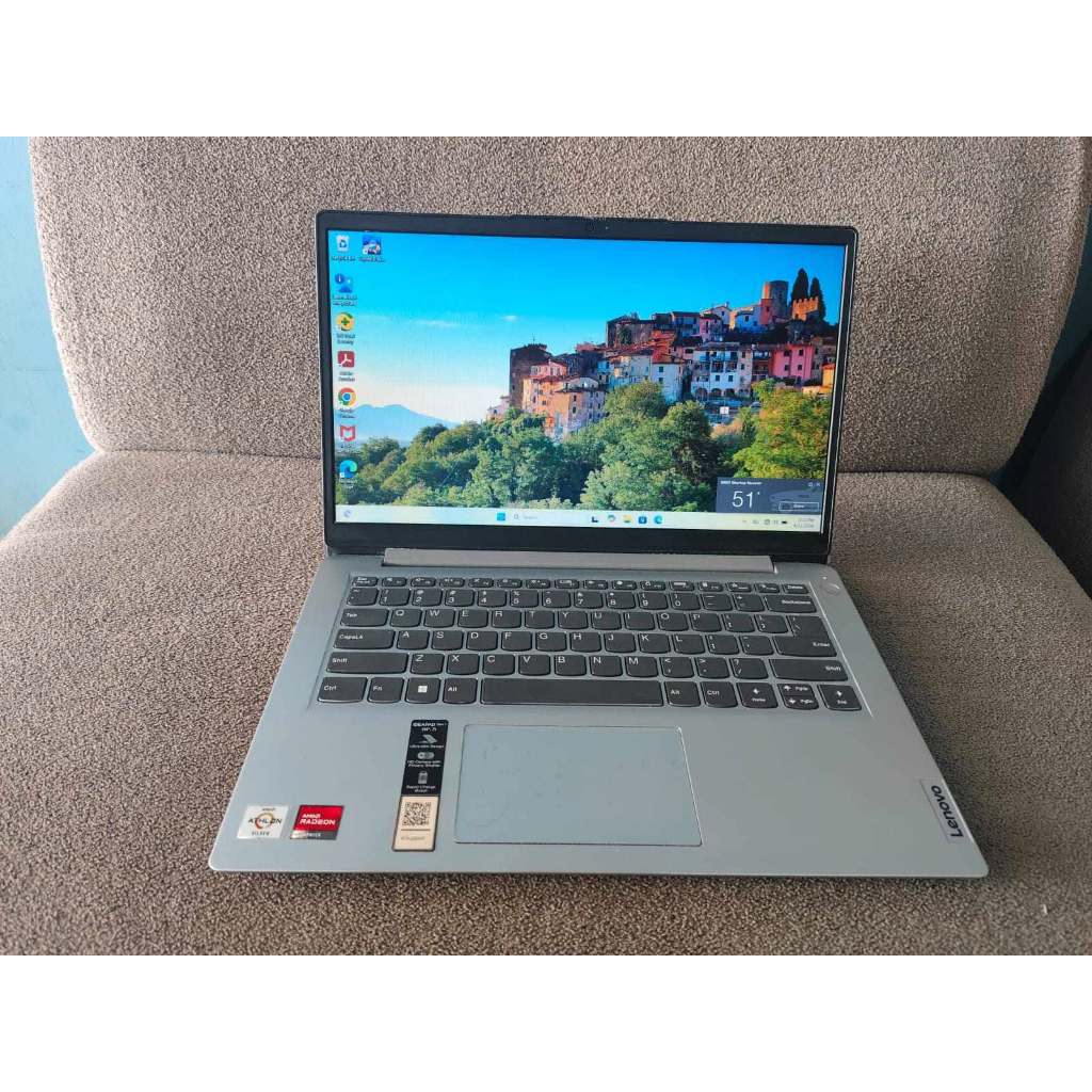 Laptop Lenovo ideapad slim1 Amd Athlon silver