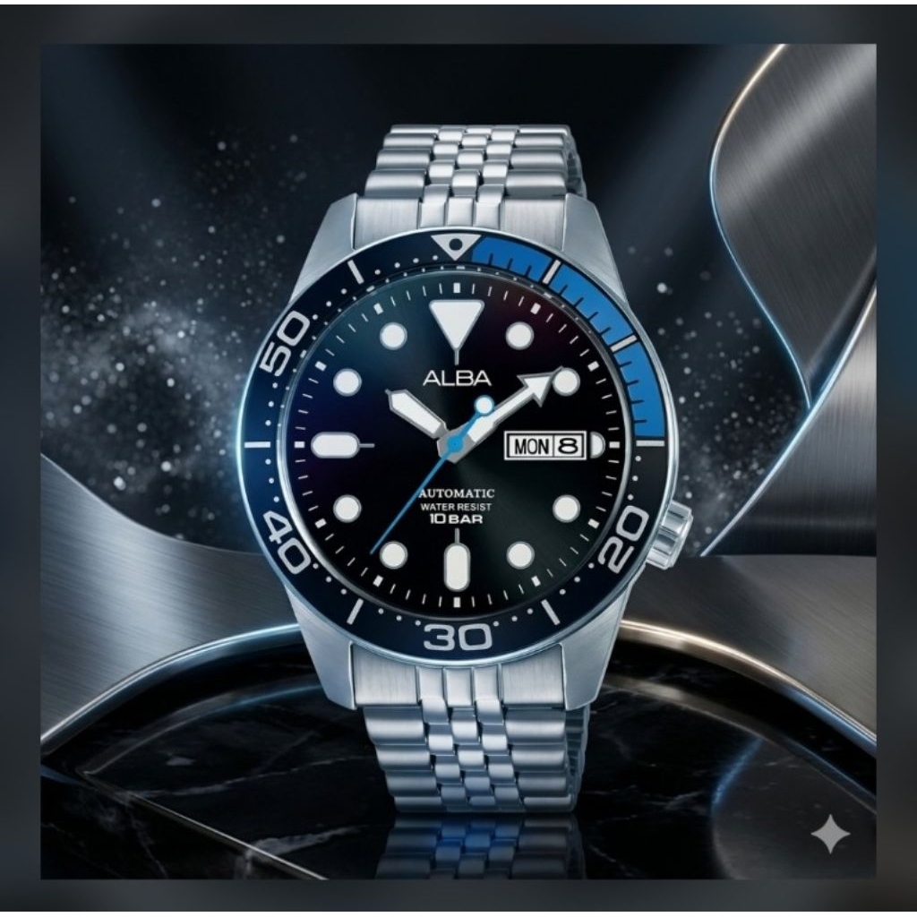 •(New) Alba AL4195X1 JAM TANGAN PRIA