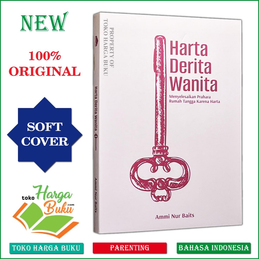 Buku Harta Derita Wanita Menyelesaikan Prahara Rumah Tangga Keluarga Parenting - Muamalah Publishing