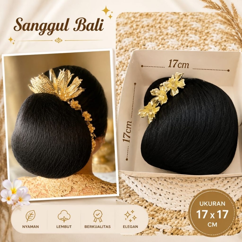 Sanggul Bali/Sanggul Rambut/Sanggul/Aksesoris Hairdo
