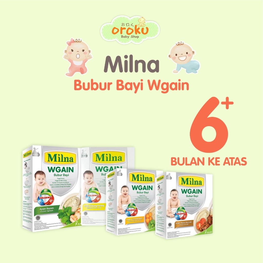 MILNA BUBUR BAYI WGAIN / MILNA / BUBUR / BUBUR BAYI