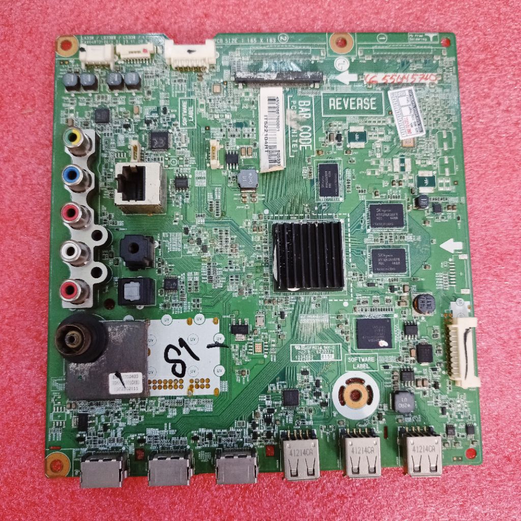 LG 55LN5710 - MAINBOARD TV LG 55LN5710 - MB LG 55LN5710 - MOBO TV LG 55LN5710 - MOTHERBOARD TV LG 55