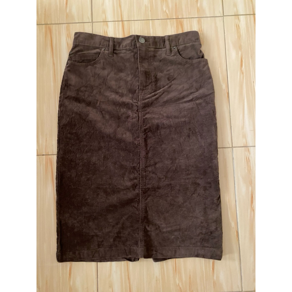 Rok corduroy