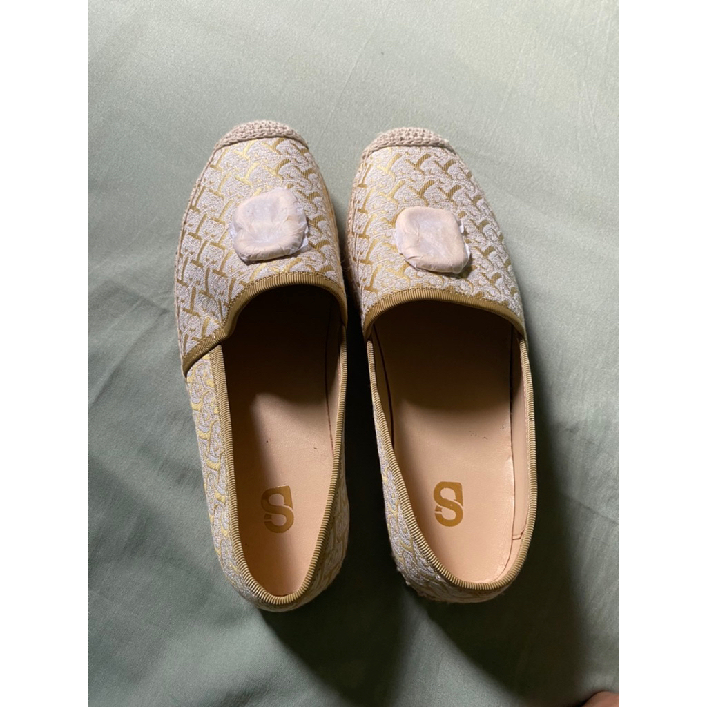 Bimu Espadrilles Gold Buttonscarves New