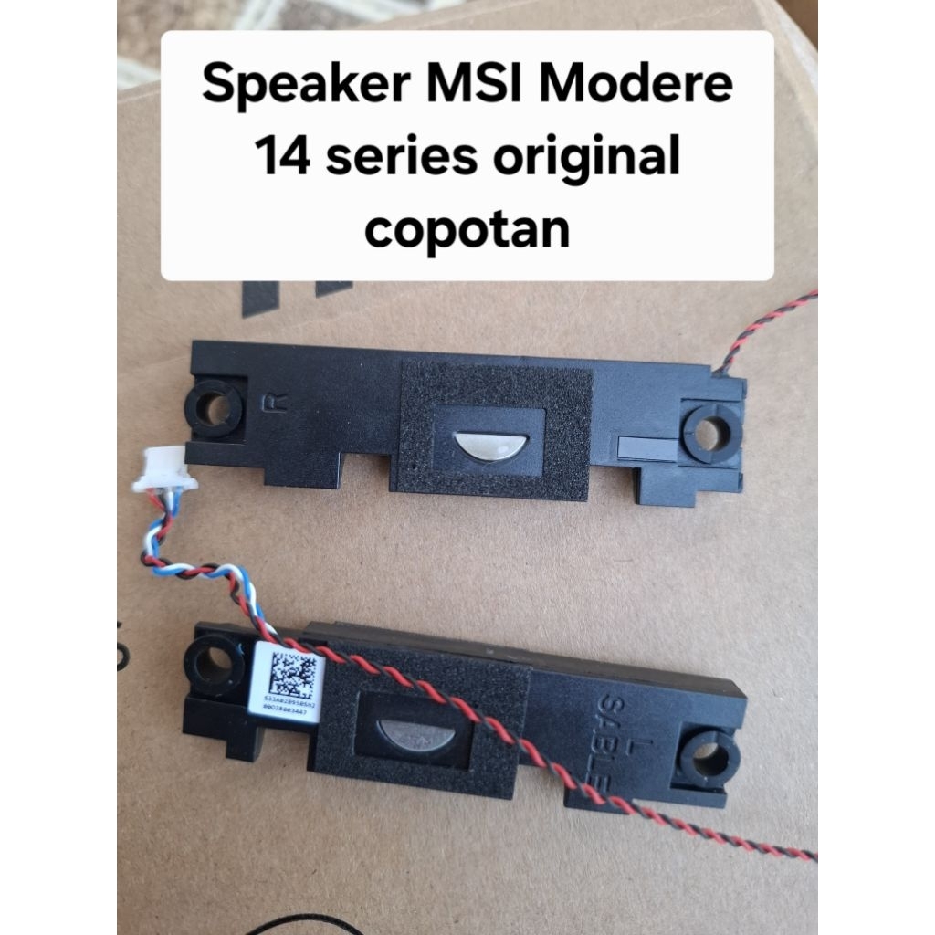 Speaker MSI Modern 14 MS14D1 MS14D2 MS14D3 B11S B11M B11ML B11MO B11MOL B11MOU B11MU B11SB B11SBL B1
