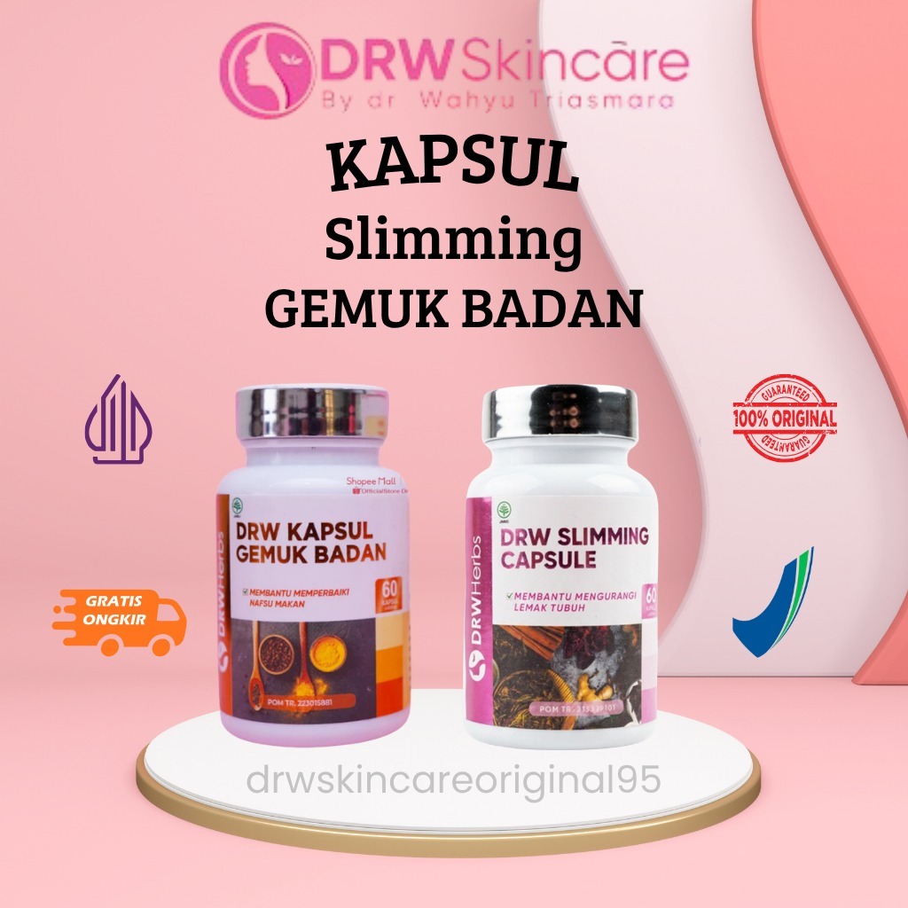 DRW HERBS KAPSUL DIET PELANGSING DAN PENGGEMUK